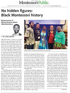 Hidden Figures No More: Black Montessori History