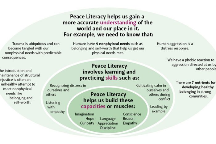 Behavior support informed by Peace Literacy