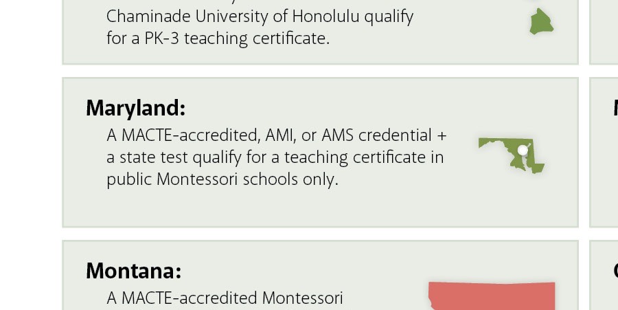 4/14/2022 • Annapolis, MD • Montessori training approved for state licensure